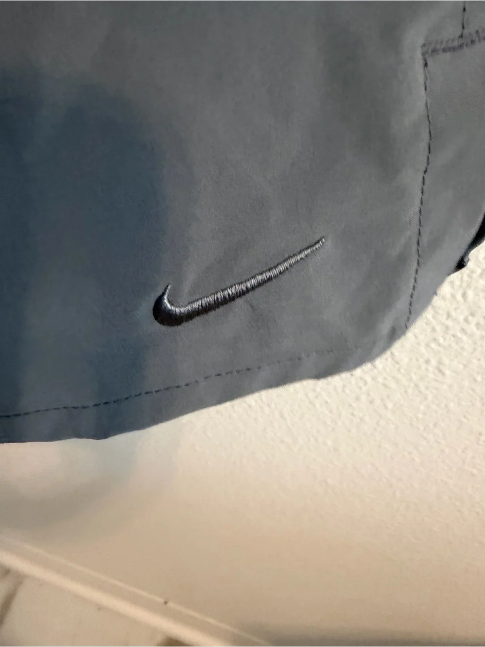 Nike Men's Gray Athletic Drawstring Running Shorts